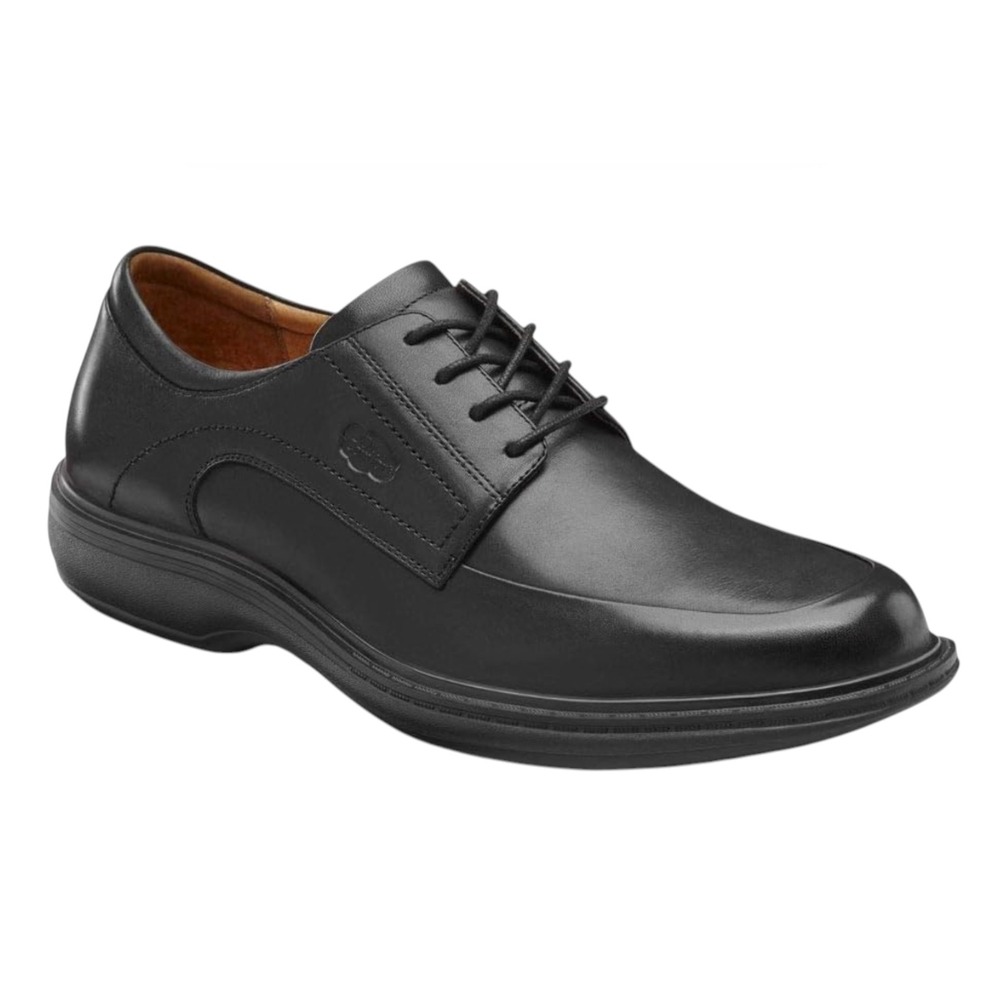 DR. COMFORT Black Leather Lace-Up Dress Shoes 8410 THERAPEUTIC DIABETIC sz 8W